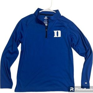 DUKE Blue Devils Youth Large Pullover 1/4 Zip Up
